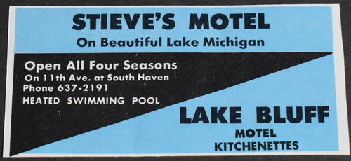 Lake Bluff Inn & Suites (Stieves 4 Season Lake Bluff Motel) - Old Flyer (newer photo)